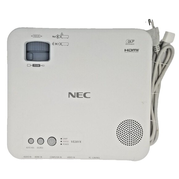 NEC NP-VE281X VGA Serial HDMI DLP Projector 2800 Lumens - Tested - Picture 1 of 6